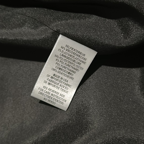 Theory Jacket with Leather detail - Picture 3 of 5